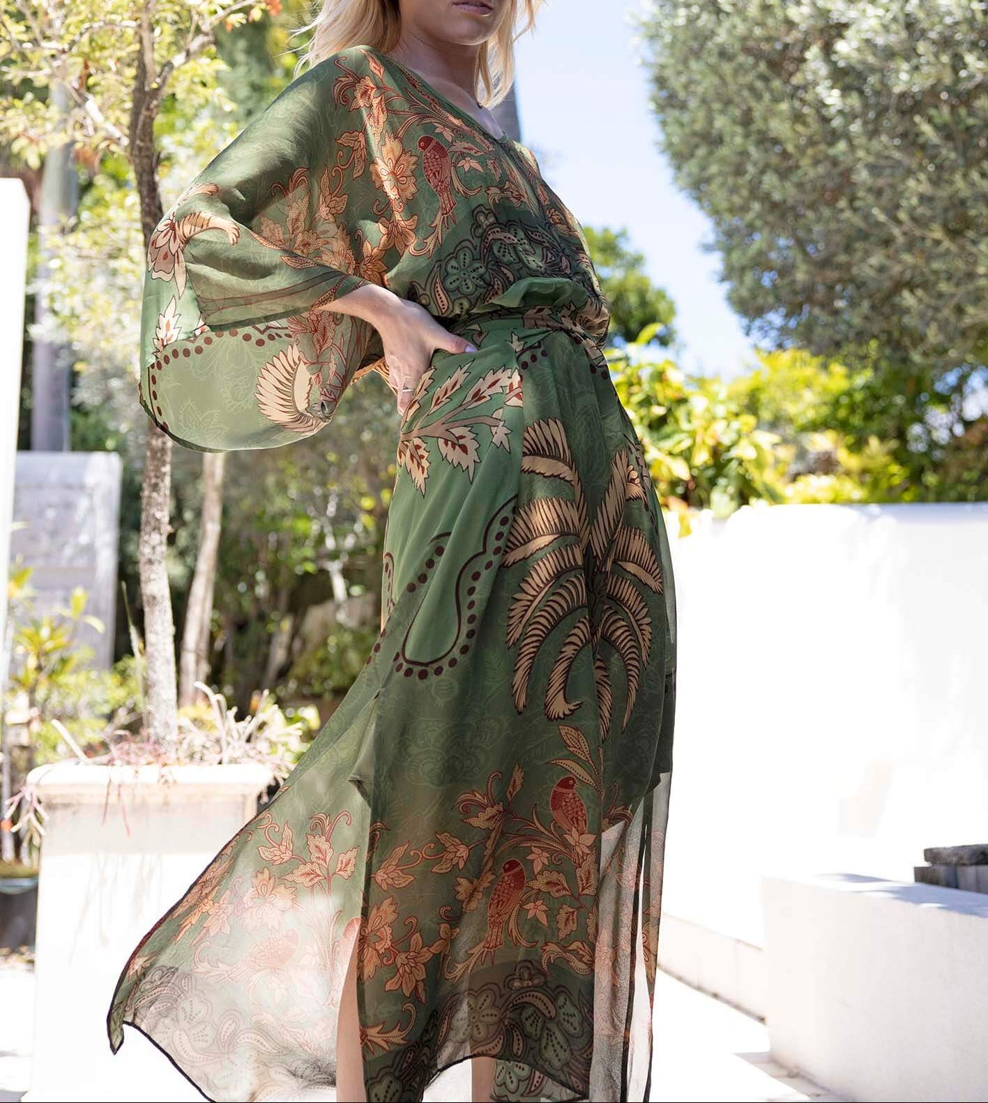 Elegant Vacation Maxi Dress