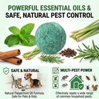 RZXEA™ 💥LAST DAY SALE 50%OFF💥🟢 Natural Peppermint Rodent Repellent Tablets – 10 Pack