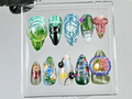 Animation-Inspired Press On Nails | Cute & Aesthetic Fake nails | Whimsical Forest Nail Art | Mystical 3D Press Ons | Kawaii Nails | OB786YC