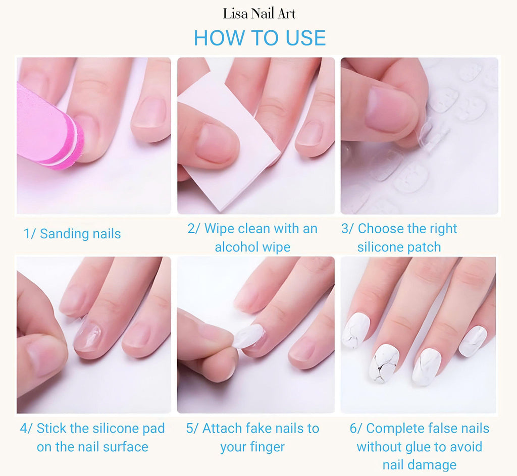 3D Pink Blossom French Tip Press Nails