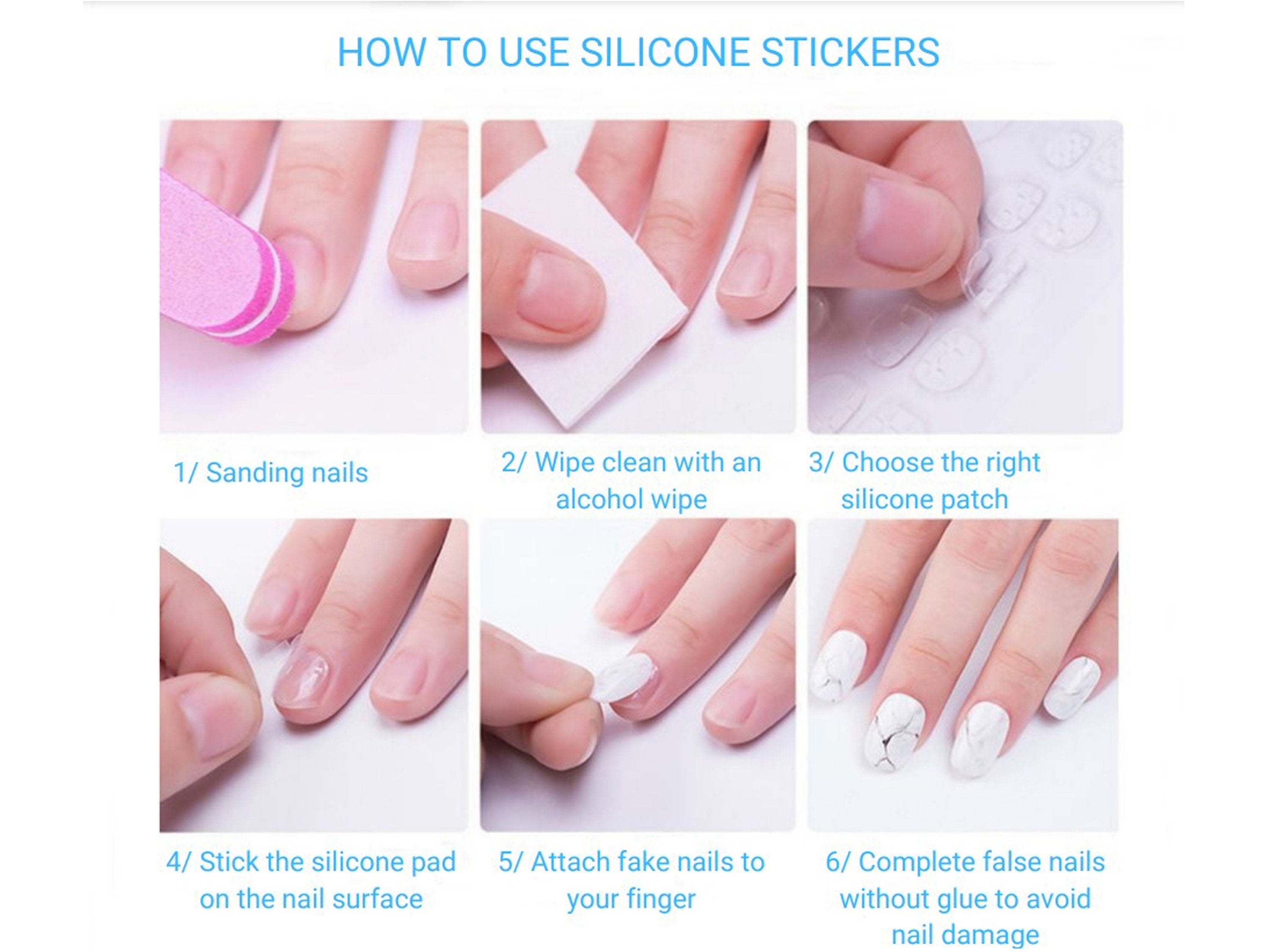 3D Fruit & Bug Gel Press-On Nails