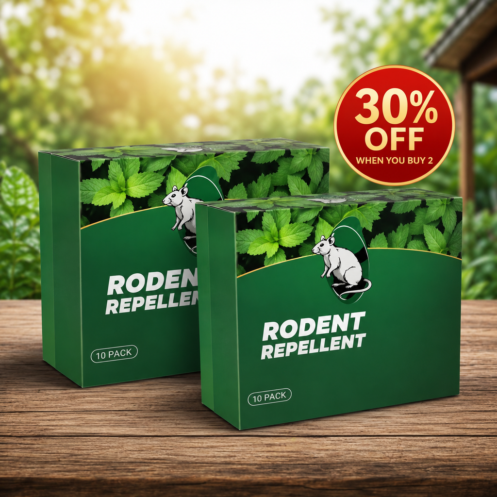 RZXEA™ 💥LAST DAY SALE 50%OFF💥🟢 Natural Peppermint Rodent Repellent Tablets – 10 Pack