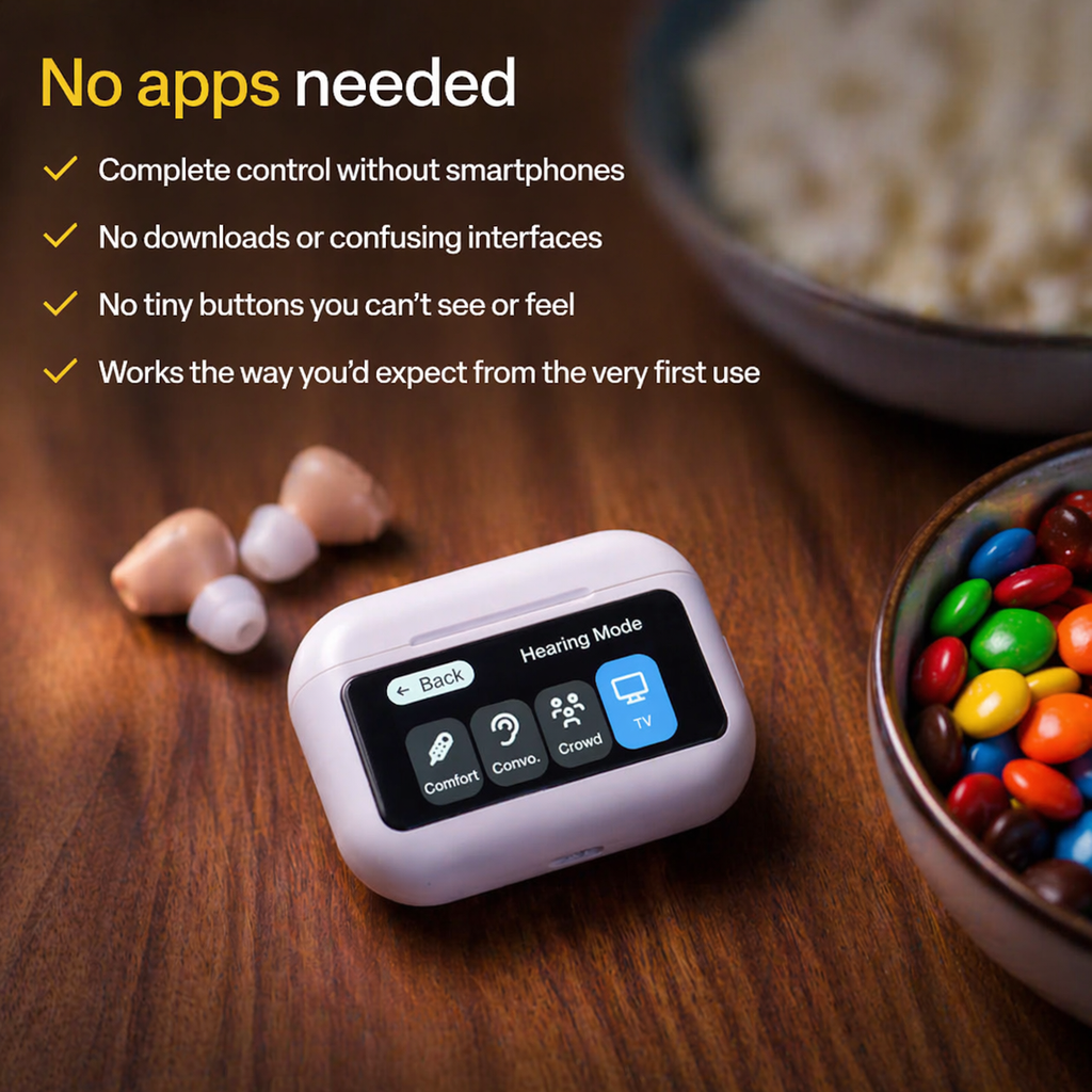 🔥 Final 3 Hours : Only Limited Stock Left🏆GluCent Atom XSmart Hearing Aids -Hear Clearly,💓 FeelConfident Again(Mayo ClinicRecommended)