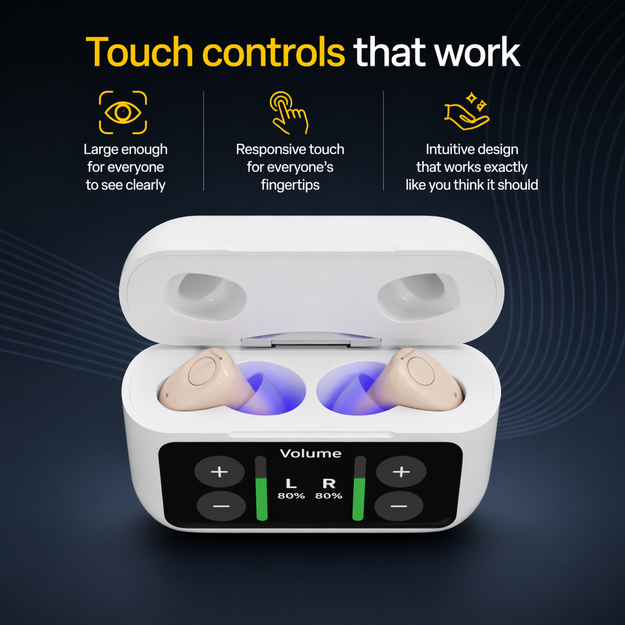 🔥 Final 3 Hours : Only Limited Stock Left🏆GluCent Atom XSmart Hearing Aids -Hear Clearly,💓 FeelConfident Again(Mayo ClinicRecommended)