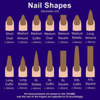 Glossy Glittery Bright Red Nails - Custom Handmade Gel Fake Nails T22