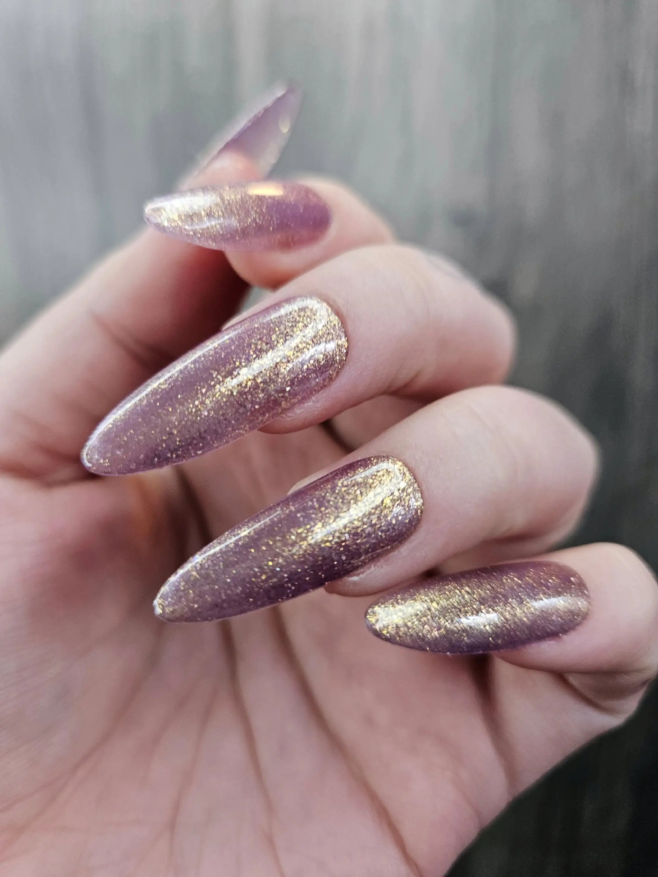 Glitter Dream Handmade Press on Nails - Luxury Reusable Fingernails Z14