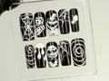 Spooky Halloween Press On Nails | Creepy Cute Nail Art | 3D Spider Web and Skull Acrylic Nails | Gothic-Inspried Fake Nails | Custom| OB562Y